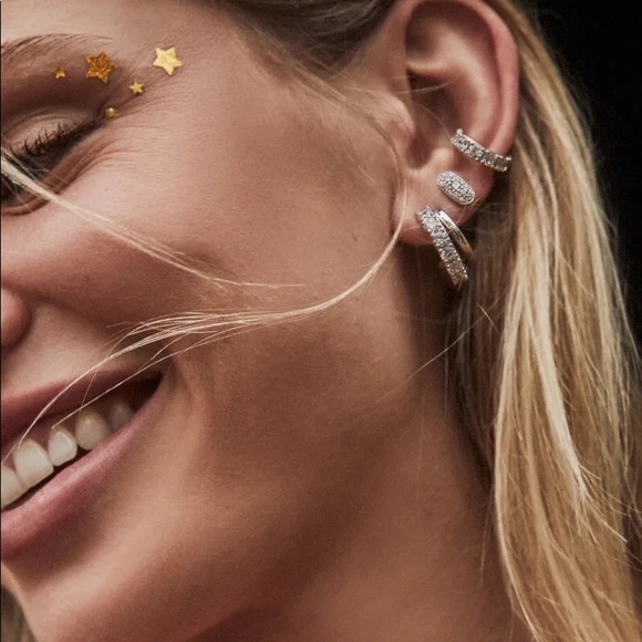 Kendra Scott silver Livy earrings - Picture 4 of 9